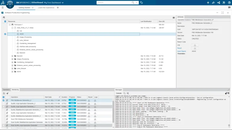 掌握嵌入式软件工程 > 达索系统
